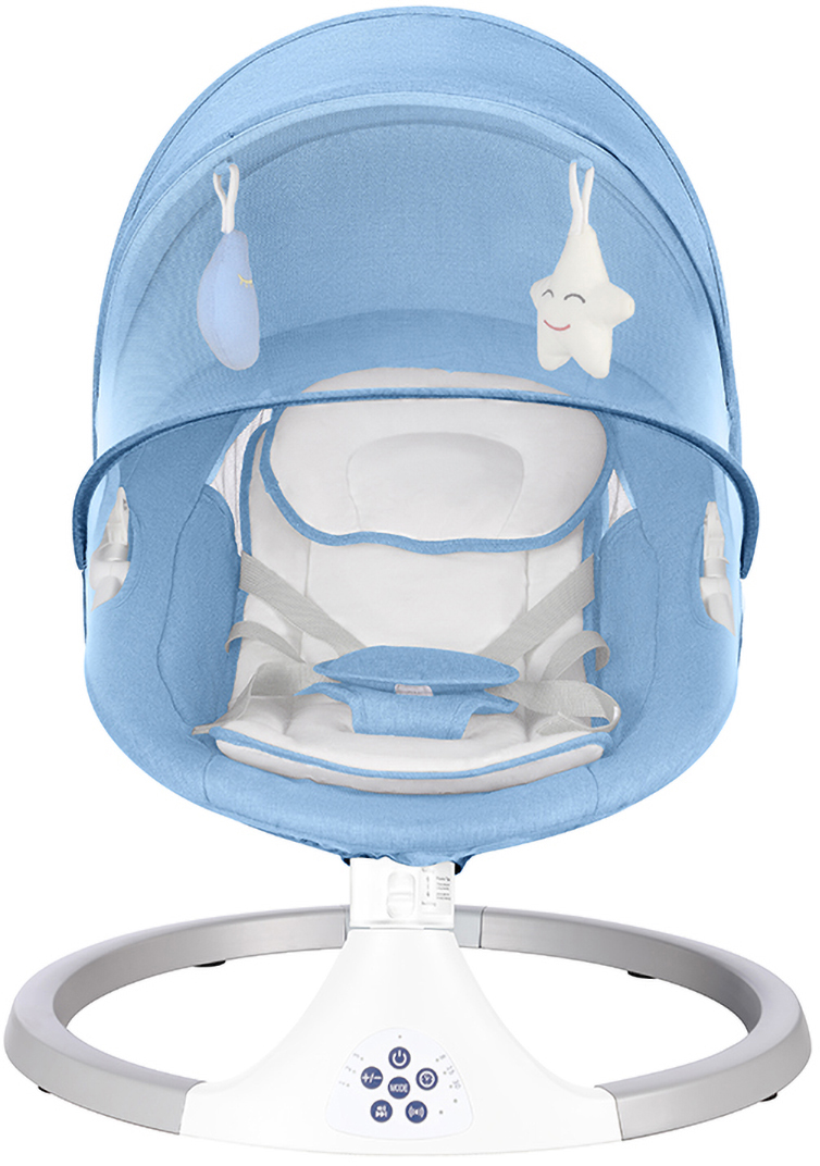 Электрокачели - шезлонг Dearest Baby Swing Chair с москитной сеткой